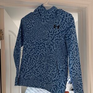 Under Armour Digital Camo Blue Hoodie